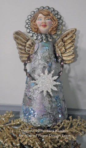 Celluclay and Lumina clay angel 